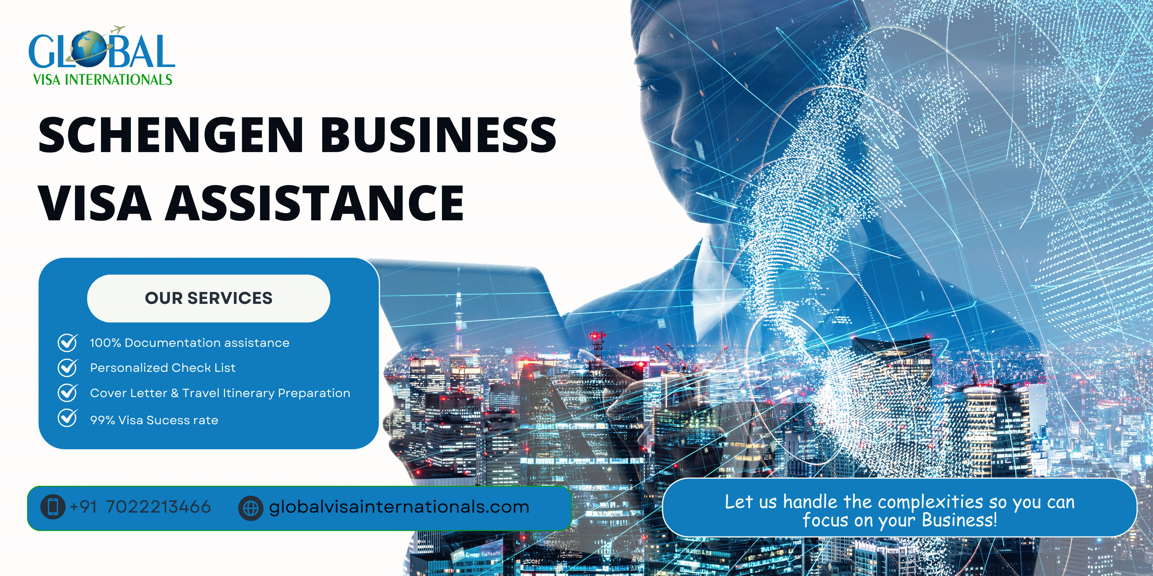 Schegen Business Visa Assistance